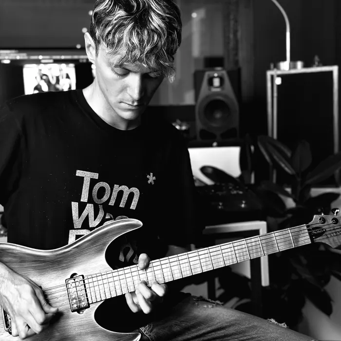 Electric guitar session