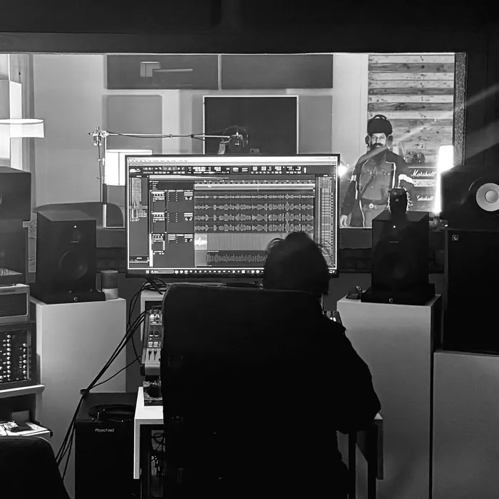 Engineer at the control room desk