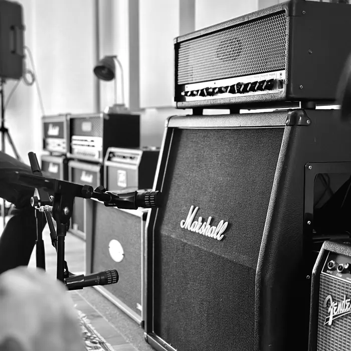 Amps in the live room
